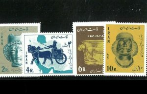 Middle East Country SC# 1290-93 F-VF MNH. Some Gum Toning. Cat.51.00 @70%