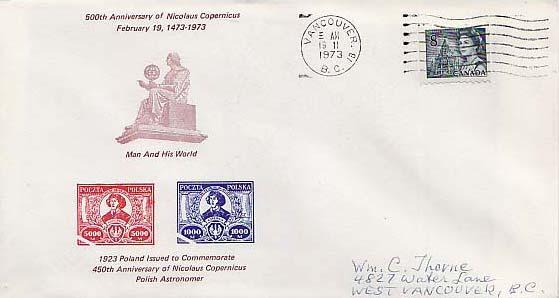 Canada, Event, Stamp Collecting, Astronomy, Canada British Columbia