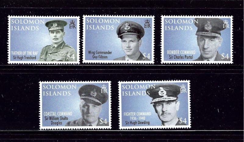 Solomon Is 1100-04 MNH 2008 Royal Air Force