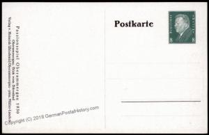 Germany 1930 Oberammergau Bavaria Passionspiel Private GSK Postal Card Cov 68569