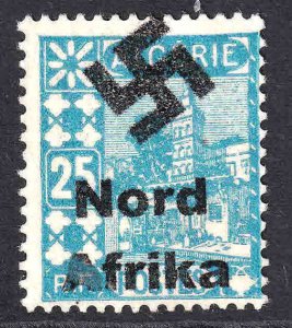 ALGERIA (FRENCH) 42 NORD AFRIKA OVERPRINT USED SOUND