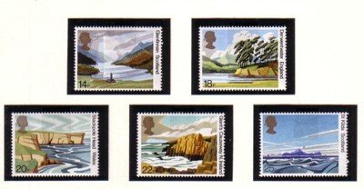 Great Britain Sc 945-949 1981 50th Anniv National Trust Scotland stamps mint NH