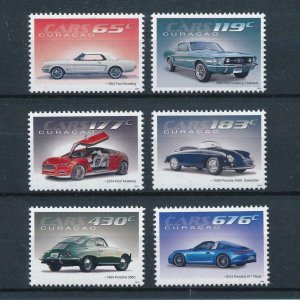 [CU211] Curacao 2014 Classic cars Ford Porsche  MNH