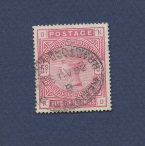 GREAT BRITAIN - Scott 108, SG 180 - VF used with nice SON cancel - 5 shilling -