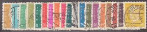 Germany - 1928-32 - SC 366-84 - Used - Complete set