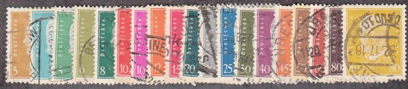 Germany - 1928-32 - SC 366-84 - Used - Complete set