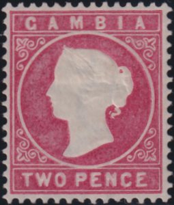 Gambia 1880 SC 7 LH 