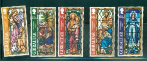 Gibraltar #740-44 (1997 Christmas set) VFMNH CV $6.25