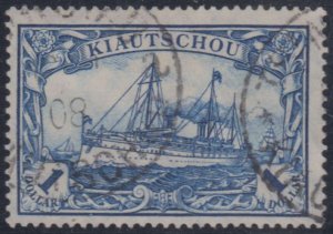 GERMANY KIAUTSCHOU 1906 Sc 40 KEY VALUE USED F,VF SCV$67.50