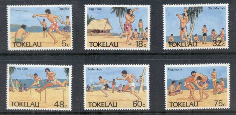 Tokelau Is 1987 Olympic Sports MUH