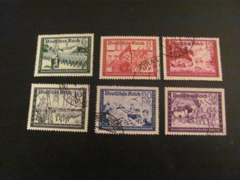 GERMANY 1941 USED MINR. 773-776 CONFERENCES $60  (113)