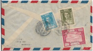 Tehran, Iran to St Gall, Switzerland 196x Airmail	(52507)
