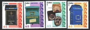 Cuba. 2011. 5526-29. Mailboxes. MNH.