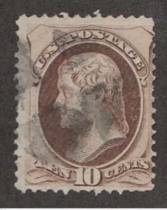 U.S. Scott #150 Jefferson Stamp - Used Single