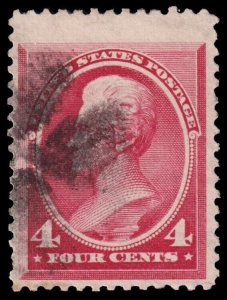 United States Scott 215 (1888) Used F, CV $30.00 W