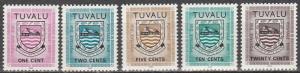 Tuvalu #J1a-J5a   MNH   (S6505)