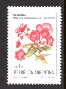 Argentina 1524 Flower MNH VF