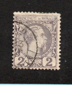 Monaco - Sc# 2 Used       /       Lot 11221107