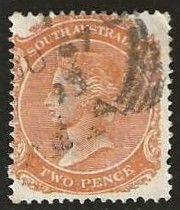 South Australia 98, used,  1893.  (A937)