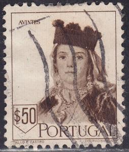 Portugal 678 USED 1947 Woman of Avintes $50