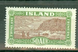 Iceland 148 mint CV $90