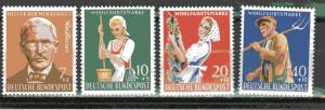 Germany B362-B365 MNH