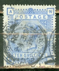 DV: Great Britain 109 used design clear of perfs CV $700