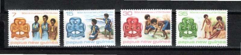 Papua New Guinea 1977 MNH Sc 470-3