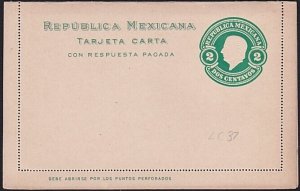 MEXICO Early lettercard - unused...........................................a4613