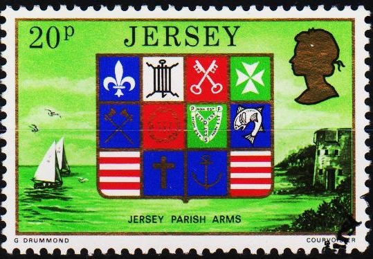 Jersey. 1976 20p S.G.150 Fine Used