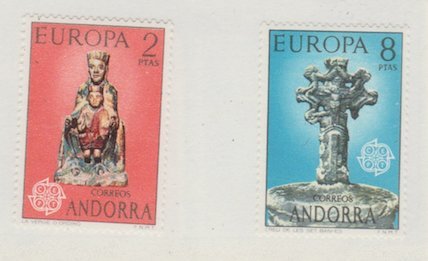 Andorra - Spanish Scott #79-80 Stamp  - Mint NH Set