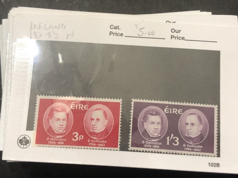 Stock Cards With Mint Ireland-Eire Very Nice