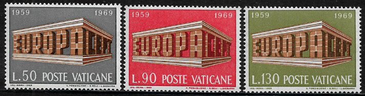 Vatican City #470-2 MNH Set - Europa