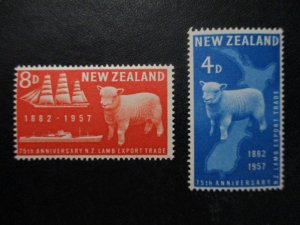 New Zealand #316-17 Mint Hinged - WDWPhilatelic (8-24)