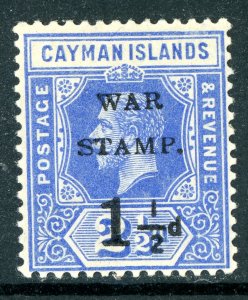 Cayman Islands 1917 British KGV War Stamp SG #53 Mint U903 ⭐⭐⭐⭐⭐⭐