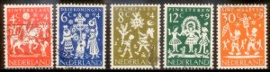 Netherlands 1961 SC# B358-62 Used E48