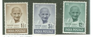 India #203-205 Unused Single