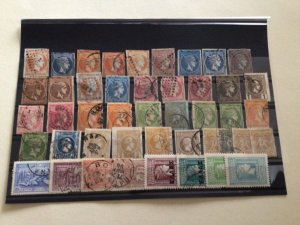 Greece mounted mint or used stamps A16365