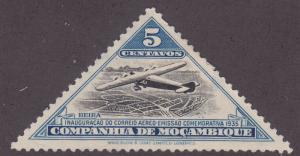 Mozambique Company 165 Plane Over Beira 1935