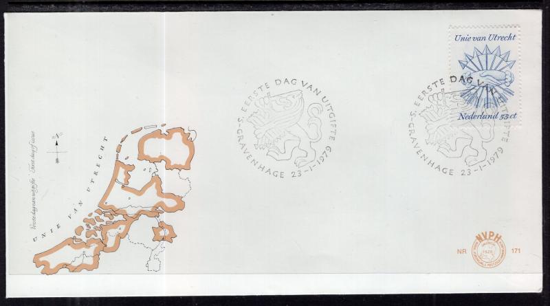 Netherlands 584 U/A FDC