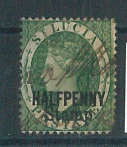 70639 -  ST LUCIA - STAMP : Stanley Gibbons #  F11  -  Fine USED