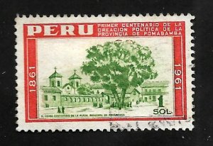 Peru  1962 - U - Scott #482