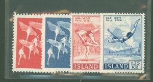 Iceland #298-301  Single (Complete Set)