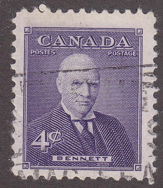 Canada 357 Richard Bennett  1955