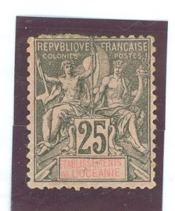 French Polynesia #11 Used Single