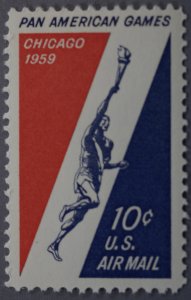 United States #C56 10 Cent Pan American Games Airmail MNH