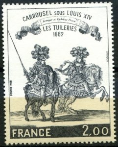 France Sc#1582 MNH, 2f blk, Art (1978)