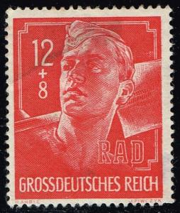 Germany #B282 Labor Corpsman; Unused (0.25)