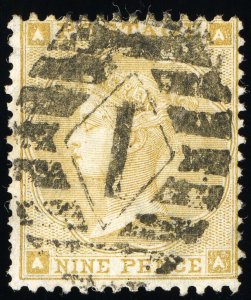 Great Britain Stamps # 40 Used VF Victoria Scott Value $375.00