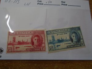 Dominica  # 112-13  MLH